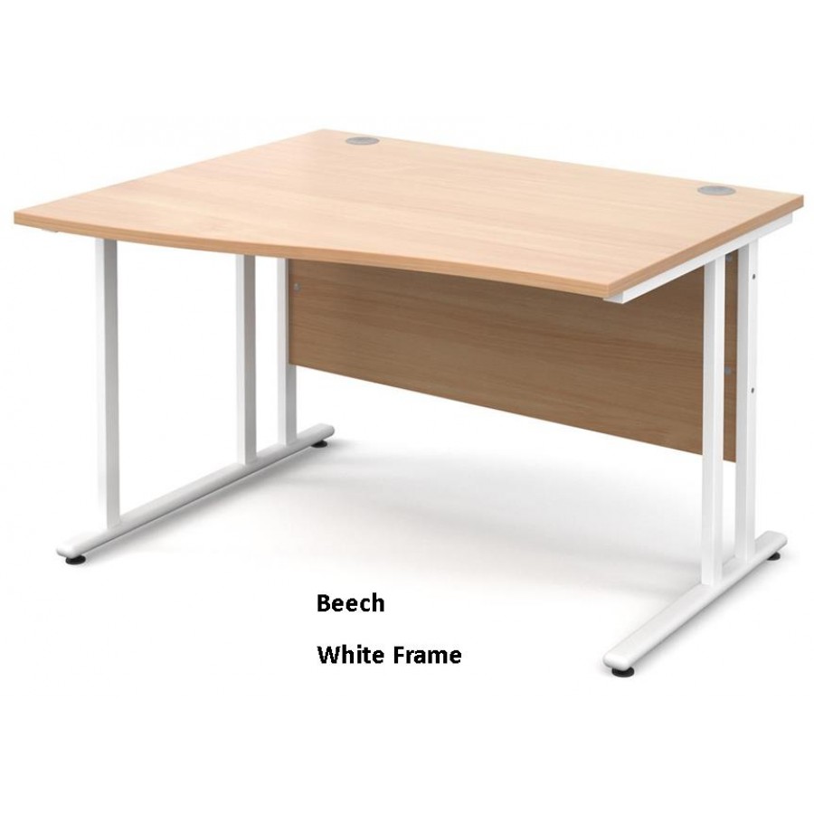 Maestro Cantilever Wave Office Desk